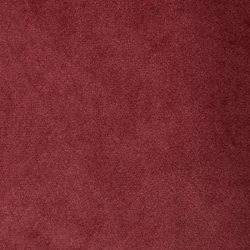 Eurofirany DIVA LINE RIA Minkšto aksomo naktinė užuolaida, 140X250 cm, kilpos / žiedai, spalva: bordo