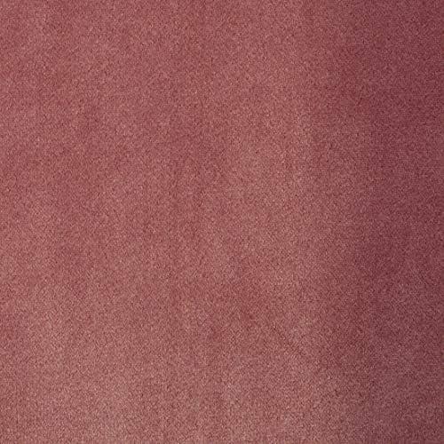 Eurofirany DIVA LINE RIA Minkšto aksomo naktinė užuolaida, 140X250 cm, kilpos / žiedai, spalva: tamsiai rožinė