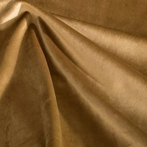 Naktinė užuolaida iš minkšto aksomo Eurofirany DIVA LINE RIA 140X270 cm, juosta/ tunelis/ kabliukai, 300 g/m2, spalva: medaus