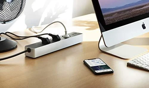 Eve Systems EVE Energy Strip – prijungtas trigubas Apple HomeKit lizdas