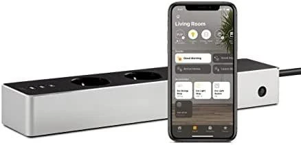 Eve Systems EVE Energy Strip – prijungtas trigubas Apple HomeKit lizdas