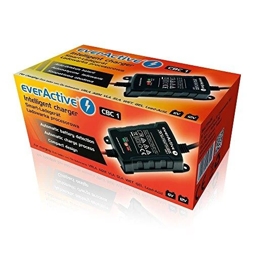 everActive universalus automatinis 6/12V 1000mA akumuliatorių kroviklis