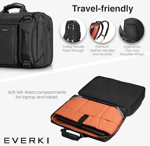 „Everki Versa Premium“ 17,3 colio krepšys (EKB427BK17)