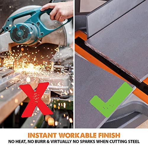 Evolution Power Tools kombinuota skersavimo pjūklas 1200 W 210 mm, R210CMS modelis, pjovimo kampai 45°, komplekte TCT diskas