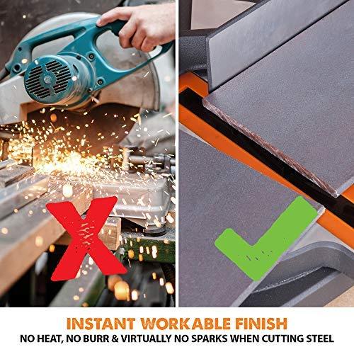 Evolution Power Tools kombinuota skersavimo pjūklas 1200 W 210 mm, R210CMS modelis, pjovimo kampai 45°, komplekte TCT diskas