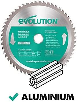 Evolution TCT pjūklo geležtė, skirta pjauti aliuminį 230 mm 80z (EVO-230-80-A)