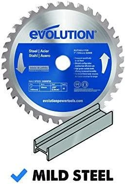 Evolution TCT pjūklas plieno pjovimui 180mm 36z (EVO-180-36-S)