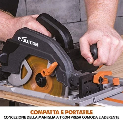 Elektrinis diskinis pjūklas Evolution R185CCSX; 185 mm; 1600 W