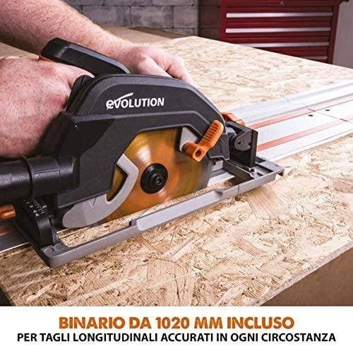 Elektrinis diskinis pjūklas Evolution R185CCSX; 185 mm; 1600 W