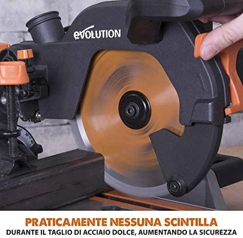 Evolution R210SMS PLUS 1500 W 210 mm kampinis pjūklas