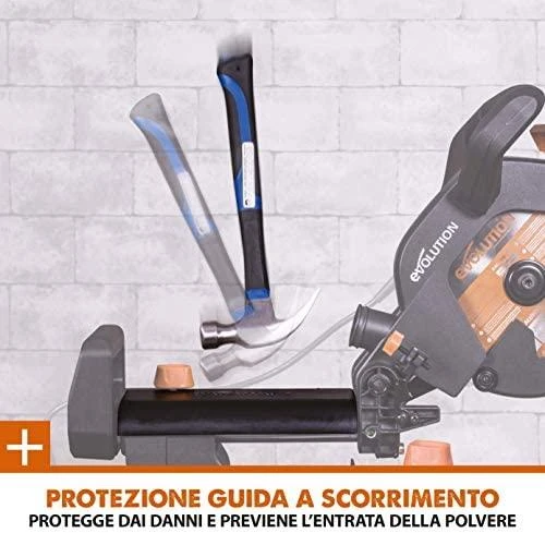 Evolution R210SMS PLUS 1500 W 210 mm kampinis pjūklas