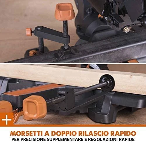 Evolution R210SMS PLUS 1500 W 210 mm kampinis pjūklas