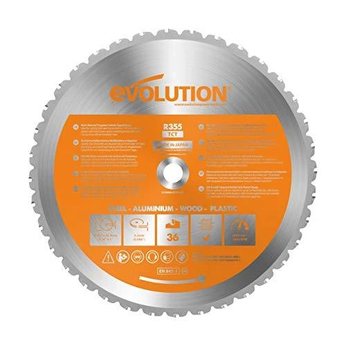 Pjovimo diskas Evolution EVO-355-MULTI; 355 mm; Z36