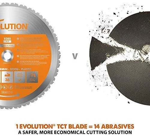 Pjovimo diskas Evolution EVO-355-MULTI; 355 mm; Z36