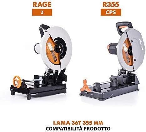Pjovimo diskas Evolution EVO-355-MULTI; 355 mm; Z36
