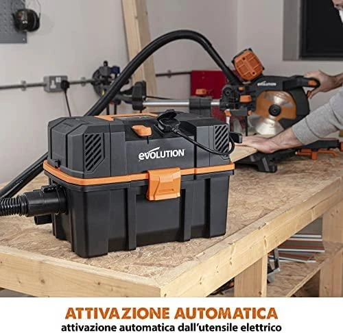 Dulkių siurblys Evolution R15VAC; 1000 W; 15 l