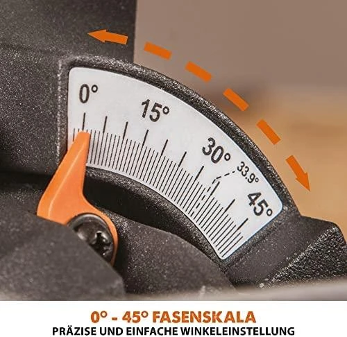 1200W 185mm Evolution R185SMS Plus pjūklas