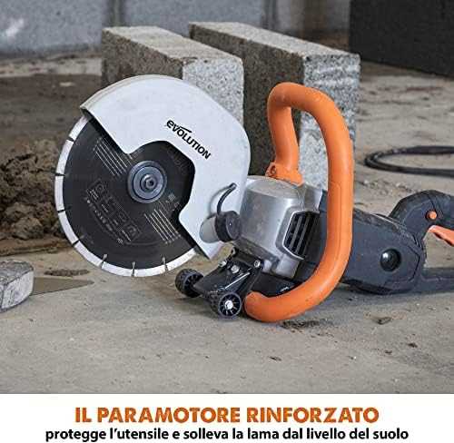 Betono pjaustyklė Evolution R230DCT; 230 mm; 2000 W