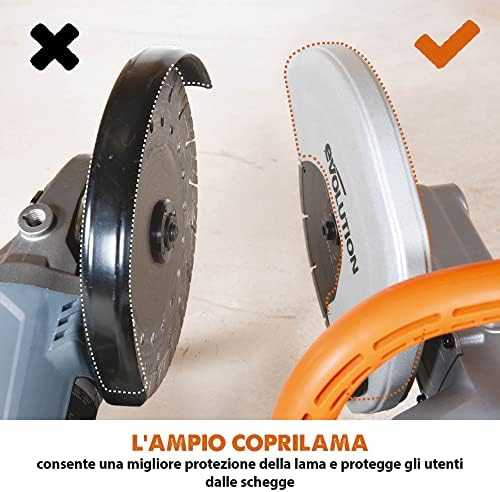 Betono pjaustyklė Evolution R230DCT; 230 mm; 2000 W
