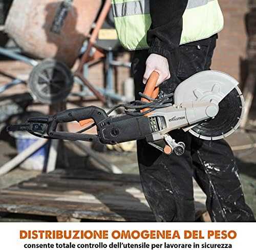 Betono pjaustyklė Evolution R230DCT; 230 mm; 2000 W
