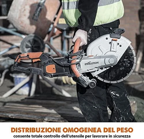 Betono pjaustyklė Evolution R300DCT; 300 mm; 2400 W