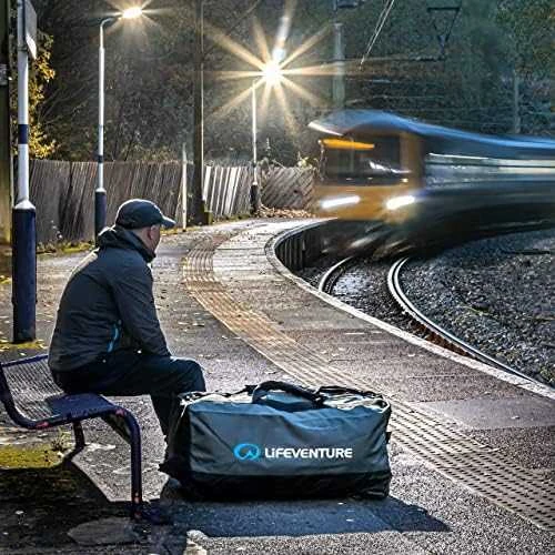 Krepšys Lifeventure Expedition Duffle Wheels 120L - Juoda