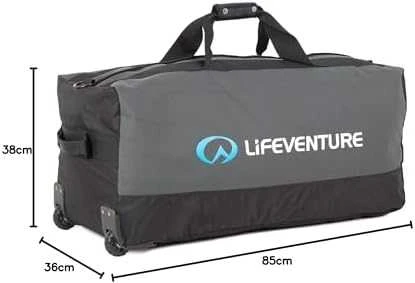 Krepšys Lifeventure Expedition Duffle Wheels 120L - Juoda
