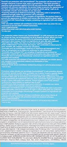 Shiseido Expert apsaugos nuo saulės losjonas Spf50, 300 ml