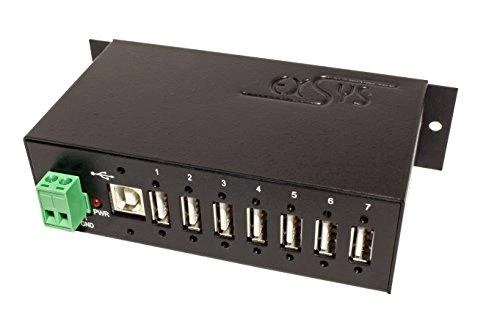Exsys EX-1177HMV USB šakotuvas su 7 prievadais