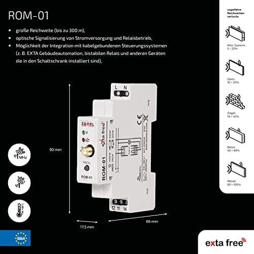 Zamel 1 kanalo modulinis radijo imtuvas - ROM-01
