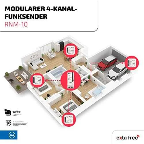 Zamel RNM-10 NAD.Radijas.4-KANAŁ.MODUŁ