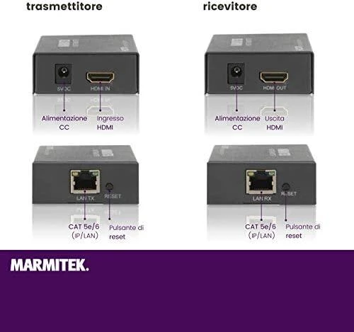 Marmitek MegaView 90 HDMI plėstuvas, didesnis nei 1 CAT 5e/6