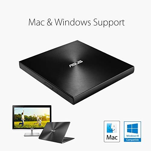 Išorinis DVD įrašymo įrenginys Asus ZenDrive U9M USB/USB-C, Juodas