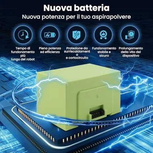 Extralink Roomba | Baterija, dulkių siurblio baterija | E5 E6 I7 14.4V 2600mAh