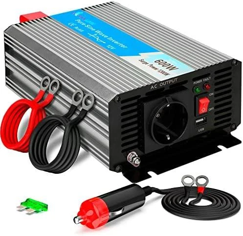Automobilio įtampos keitiklis Extralink OPIP-600W 12V