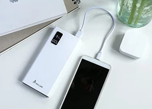 Extralink powerbank EPB-067B 10000mAh greito įkrovimo balta