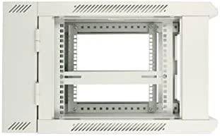 EXTRALINK 6U 600X600 AZH sieninė spintelė sūpynės tipo pilka