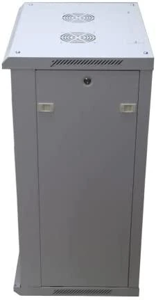 EXTRALINK 18U 600X450 ant sienos montuojama spintelė juodas