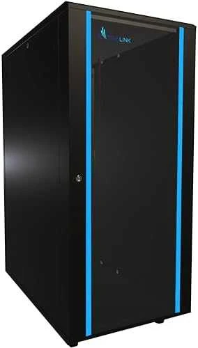 Extralink 27U 600x600 juoda | Rack tipo spintelė | pastatoma ant grindų