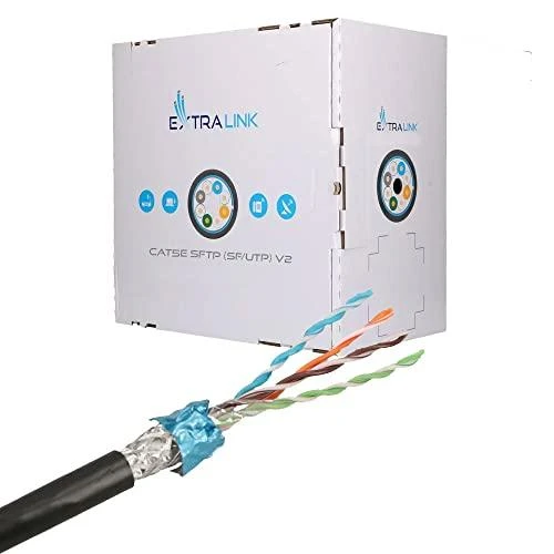 EXTRALINK EX.16262 CAT5E SFTP V2 Outdoor vytos poros 305M