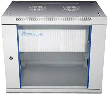EXTRALINK 9U 600X600 19" RACK CABINET GRAY