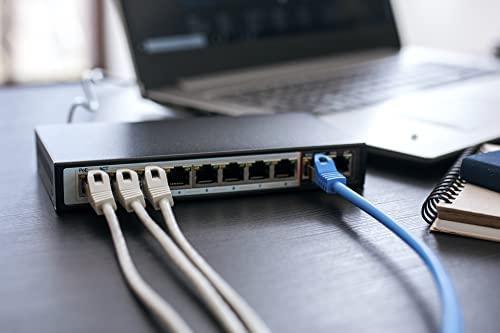 Šakotuvas EXTRALINK PERSES 8 prievadų GbE nevaldomas 802.3af/at PoE jungiklis + 2x SFP Up-Link