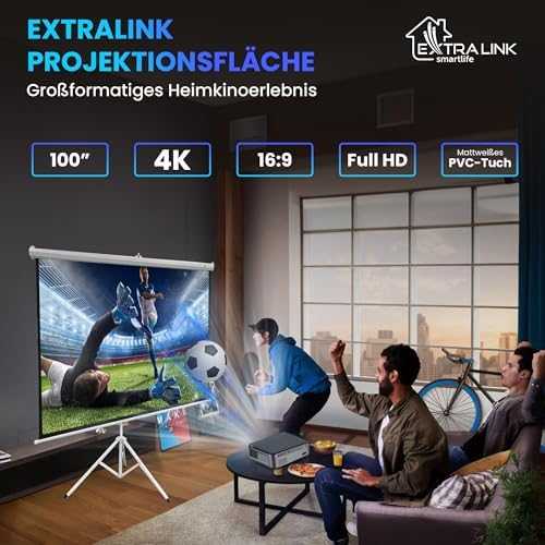 Extralink Projektoriaus ekranas 100"
