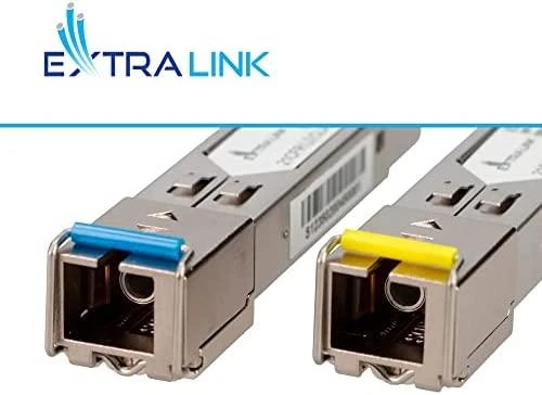 Šakotuvas EXTRALINK SFP 1.25G WDM 1310/1550nm SM 3km SC pora, skirta HP/Aruba