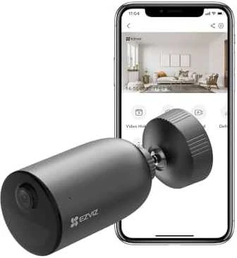 EZVIZ | IP kamera | CS-EB3 | Kulka | 3 MP | 2,8 mm/F2,0 | IP66 | H.264, H.265 | „Micro SD“, maks. 256 GB