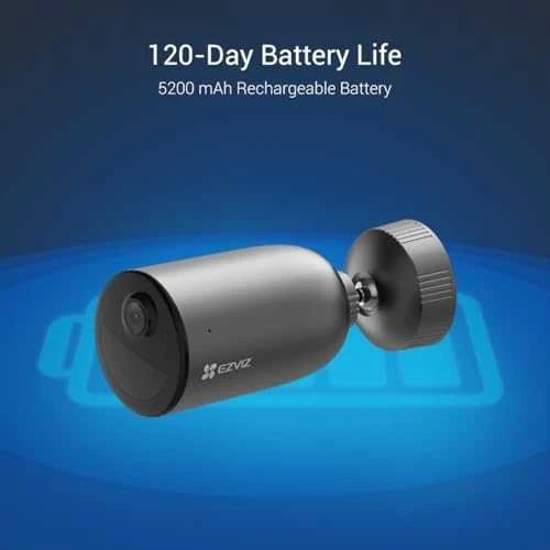 EZVIZ | IP kamera | CS-EB3 | Kulka | 3 MP | 2,8 mm/F2,0 | IP66 | H.264, H.265 | „Micro SD“, maks. 256 GB