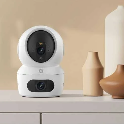 EZVIZ CS-H7C vidaus valdoma ir kryptinė kamera (4 MP + 4 MP, dviejų lęšių)