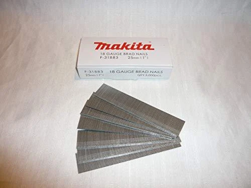 Makita Dukert tapiņnaglas 1,2x25mm, 18ga, 5000vnt F-31883 Dukert tapiņnaglas 1,2x25mm, 18ga, 5000vnt AF505, AF550H