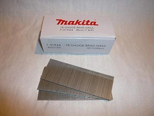 Makita Dykert smeigės 1,2x45mm, 18ga, 5000vnt F-31944 Dykert smeigės 1,2x45mm, 18ga, 5000vnt AF505, AF550H