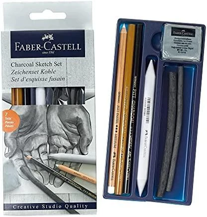 Rinkinys eskizavimui Faber-Castell, 7vnt